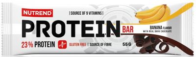 Batoane & Shake-uri - Nutrend Protein Bar 55gr Banane, advancednutrition.ro