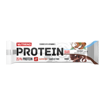 Batoane & Shake-uri - Nutrend Protein Bar 55gr Cocos, advancednutrition.ro