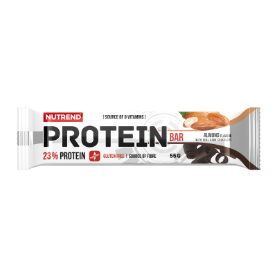 Batoane & Shake-uri - Nutrend Protein Bar 55gr Migdale, advancednutrition.ro