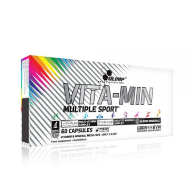 Vitamine cu Minerale - Vita-min Multiple Sport Mega Caps 60 capsule - Olimp, advancednutrition.ro