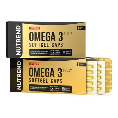 Omega & CLA - Omega 3 Plus Vitamina D3 120 Softgel Nutrend
, advancednutrition.ro