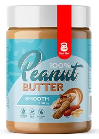 Gustari proteice & Sosuri - Peanut Butter 100% - 1000g Crunchy Cheat Meal, advancednutrition.ro