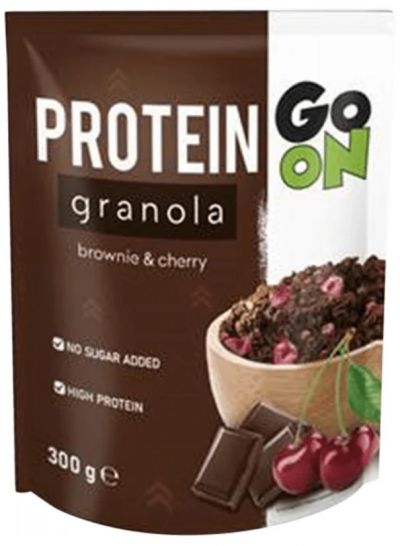 Protein Granola 300g GO ON Nutrition Brownie & Cherry
