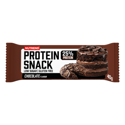 Batoane & Shake-uri - Protein Snack  30x40g Ciocolata cu Lapte Nutrend, advancednutrition.ro