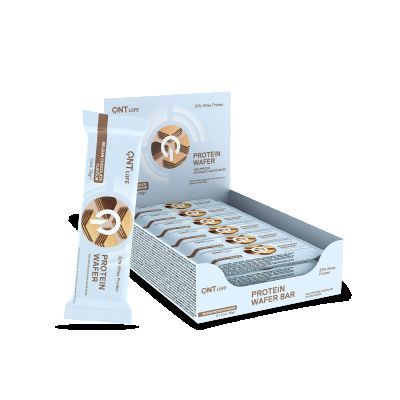 Batoane & Shake-uri - Protein Wafer ciocolata QNT 12x35g, advancednutrition.ro