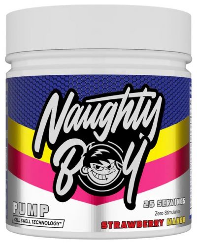 Pump 400g Naughty Boy Strawberry Mango