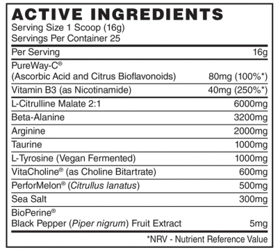 Fara Cofeina - Pump 400g Naughty Boy Strawberry Mango, advancednutrition.ro