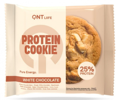 Batoane & Shake-uri - QNT Light Digest Protein Cookie 60g Ciocolata Alba, advancednutrition.ro