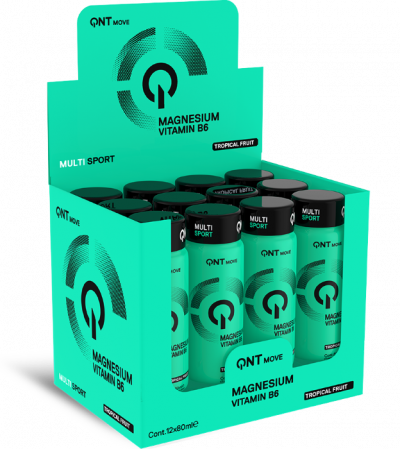 Zinc Magneziu & Multi Minerale - Magnesium Sport Tropical fruit 12 x 80ml QNT, advancednutrition.ro