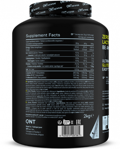 Whey & Izolat - QNT Metapure Zero Carb 2Kg Fistic, advancednutrition.ro