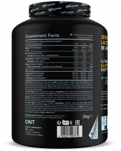 Whey & Izolat - QNT Metapure Zero Carb 2Kg Mango, advancednutrition.ro