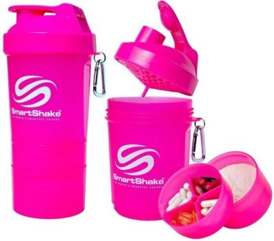 Shaker & Bidoane - SmartShake Original 2 Go One 800ml, advancednutrition.ro