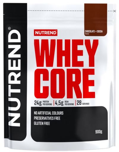 Whey & Izolat - Whey Core 900g Nutrend Ciocolata, advancednutrition.ro