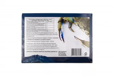 Crab intreg cu carapace moale ( Softshell Crab ) marimea ‘Jumbo’, 10 bucati / cutia de 1kg