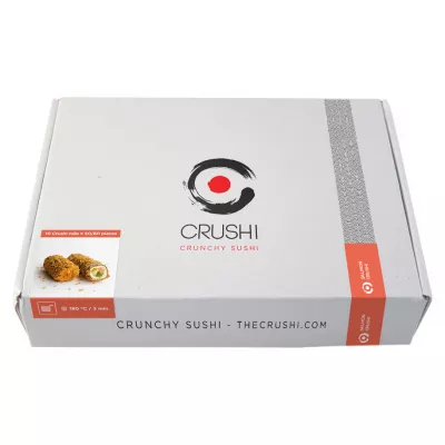 Cutie cu 10 Role congelate de Sushi, Salmon CRUSHI™, CRUNCHY SUSHI 