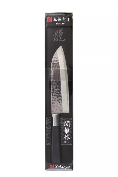 Cutit Santoku Hammered Style 16.5 cm Sekiryu