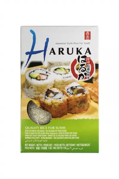 Orez cu bob scurt pentru sushi Haruka cutie de 1kg