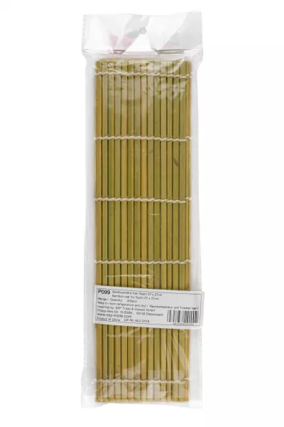Suport pentru rulat sushi, din Bambus 27 x 27 cm ‘Bamboo mate’