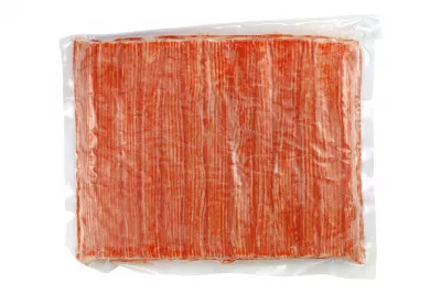 Surimi pentru sushi 18 cm lungime, pachet de 1 kg, Wismettac