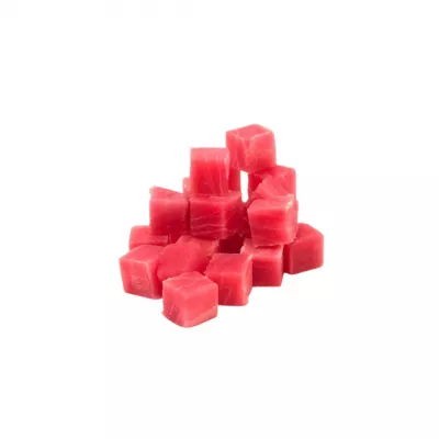 Ton rosu cuburi pentru boluri poke si salate, pachet 500 gr