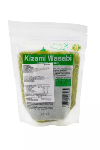 Wasabi japonez maruntit ‘Kizami Wasabi’, pachet de 250 gr, Kinjirushi