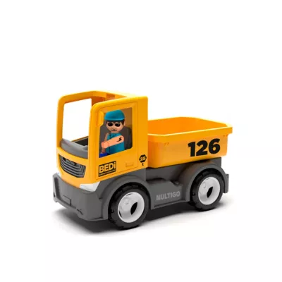 Camion basculanta cu 1 sofer figurina MultiGO