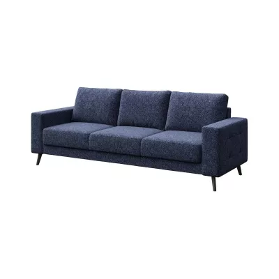 Mobilier interior - Canapea 3 locuri albastru navy textil Fynn Mesonica, hectarul.ro