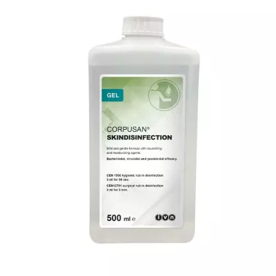 Dezinfectant pentru maini, GEL, Corpusan Skindisinfection E, 500 ML