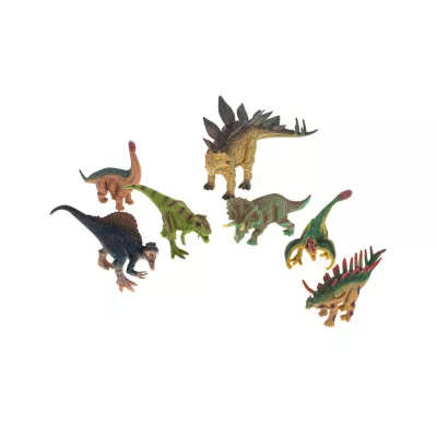 Figurine dinozauri+saltea si accesorii, 7 buc