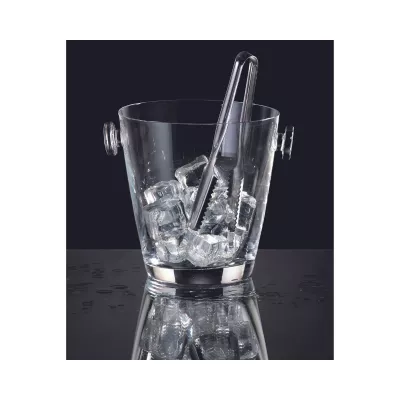 Bucatarie - Frapiera, transparenta, din cristal de Bohemia, 14 cm, Ice Buckets Hand Made, hectarul.ro