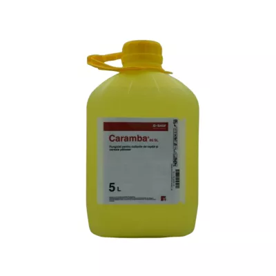 Fungicide - Fungicid pentru grau, orz si rapita, 5 L, Caramba 60 SL, BASF, hectarul.ro