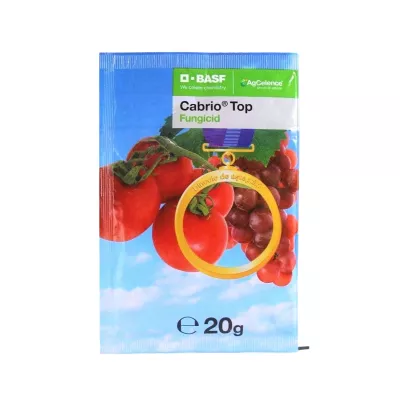 Fungicid pentru tomate si vita de vie, 20 grame, Cabrio Top, BASF 