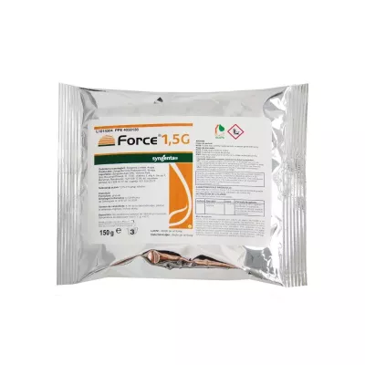 Insecticid de baza in combaterea daunatorilor din sol Force 1.5 G, 150 grame