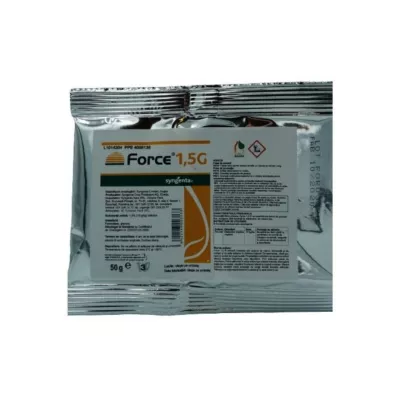 Insecticid de baza in combaterea daunatorilor din sol Force 1.5 G, 50 grame
