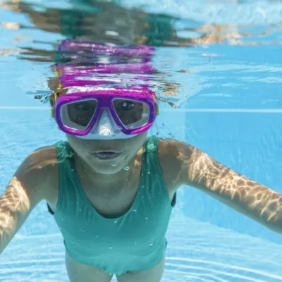Ochelari de protecție înot Bestway 22011, Hydro-Swim Lil' Caymen, culori mixte