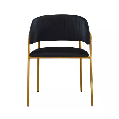 Mobilier interior - Pachet 3+1 Scaun living OP-1106 negru 50 catifea PS Golden Gala FDP, hectarul.ro