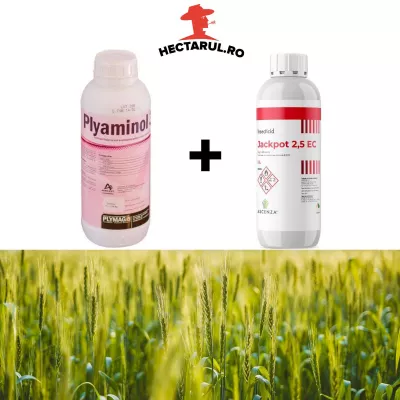 Pesticide - Pachet "Repornire in vegetatie" pentru primavara la grau, 5 HECTARE, hectarul.ro