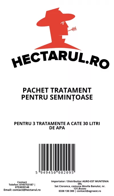 Pachete tehnologice - Pachet tratament pentru semintoase, 3 tratamente x 30 litri de apa, hectarul.ro