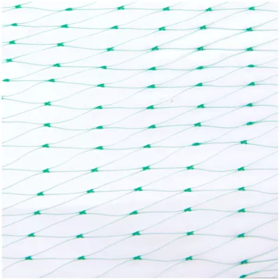 Plasa Anti-pasari  2m x 50m  din polietilena , 8 g/m2 , ochiuri de 2x2 cm, verde