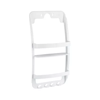 Baie - Raft alb pentru usa / perete, 54,5 x 26 cm, din plastic, Universal Wenko, hectarul.ro