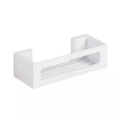 Raft suspendat alb din plastic ABS 30 x 8,5 x 12 cm Bralia Wenko