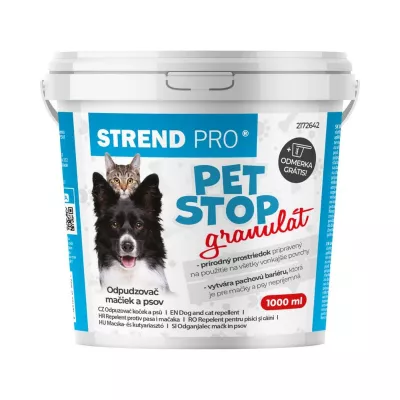 Repelent granule pentru caini, pisici Strend Pro PET STOP, 1000 ml