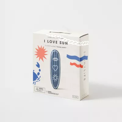 Saltea gonflabila 62x210x18 cm Sunnylife I Love Sun