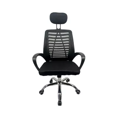 Mobilier interior - Scaun de birou reglabil pe inaltime, negru, 62,5x61,2x109 cm, Ergonomic Office Chair, hectarul.ro