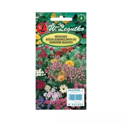 Seminte flori - Seminte amestec de flori anuale pentru stancarii, 0,5 gr, hectarul.ro