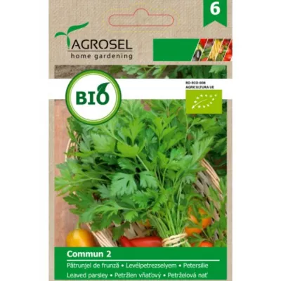 Seminte bio Patrunjel de frunze Commun 2 ECO Agrosel 2.5 g