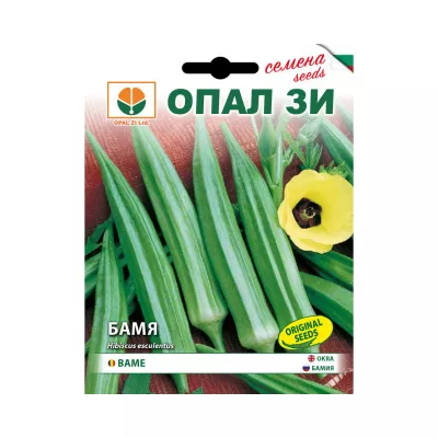 Seminte de legume HOBBY - Seminte de Bame Clemson- 5 grame OPAL, hectarul.ro