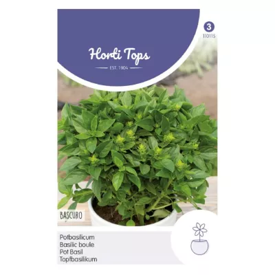 Seminte plante aromatice - Seminte de busuioc grecesc, 1,5 grame, Hortitops, hectarul.ro