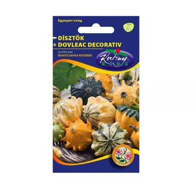 Dovleac  - Seminte de dovleac ornamental CLOVN mix, 2 gr KERTIMAG, hectarul.ro