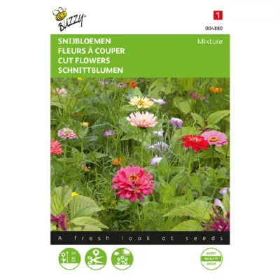 Seminte flori - Seminte de flori pentru taiat MIX, 1,5 grame, BUZZY, hectarul.ro